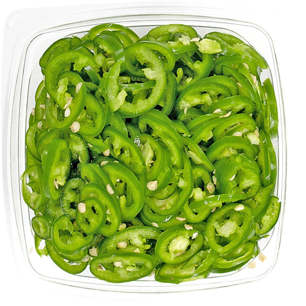 Chilli Green Sliced