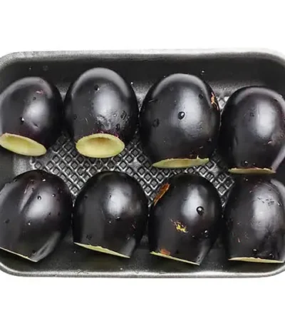 Eggplant Baby Cored