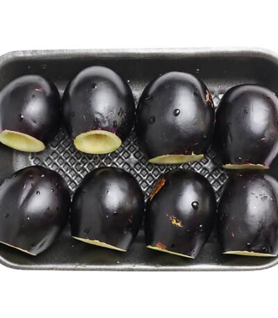 Eggplant Baby Cored
