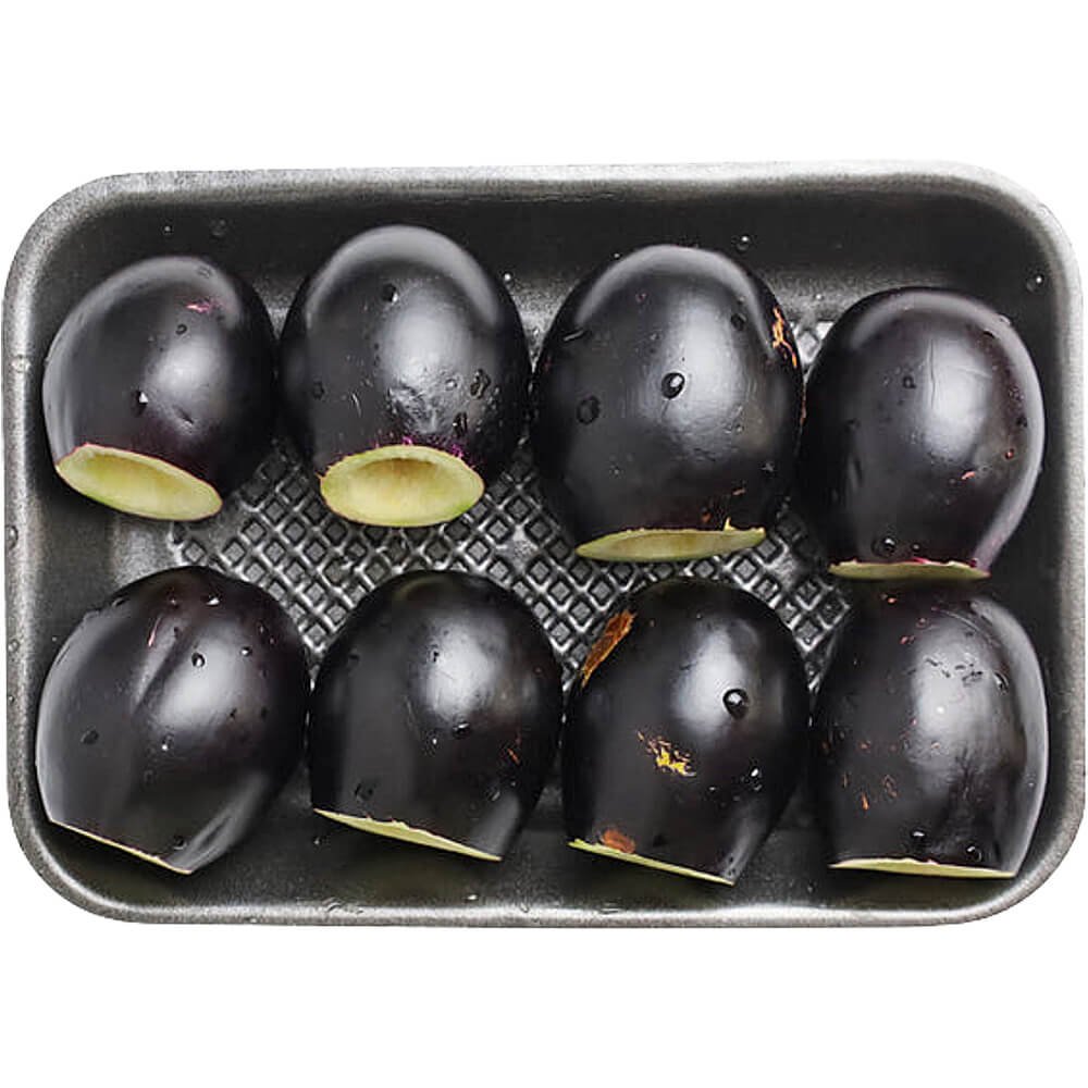 Eggplant Baby Cored