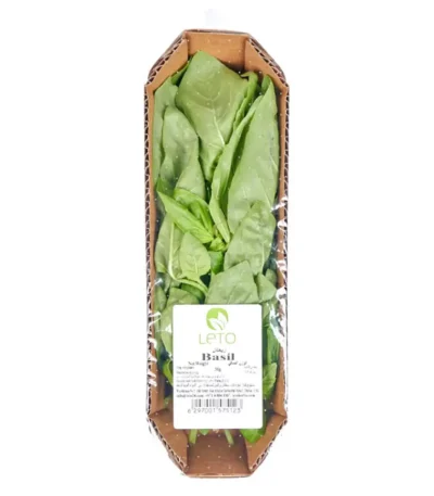 Green Basil Leaves